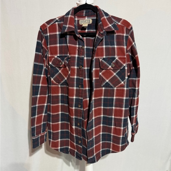 Duluth Trading Co Other - Duluth Trading Co Red and Black Plaid Shirt Size Medium